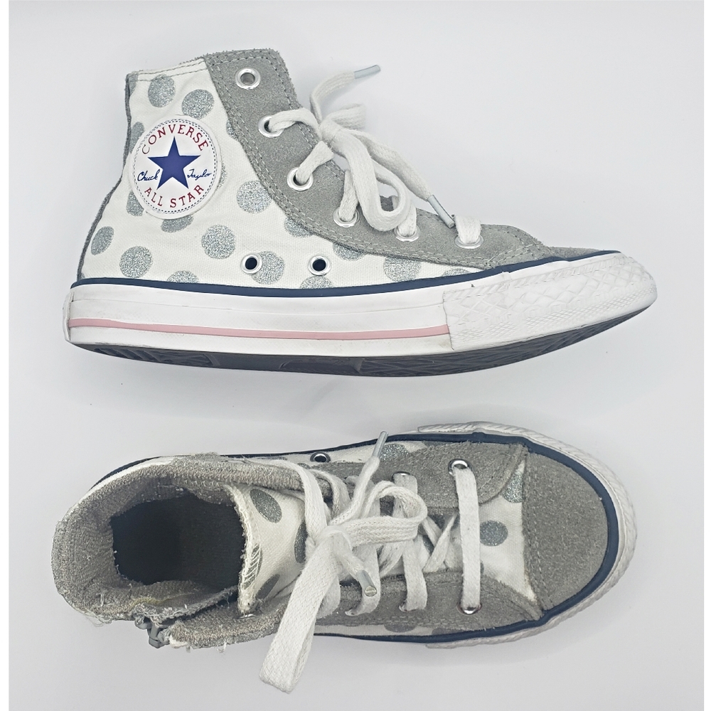 Converse Polkadot Hightop Sneakers